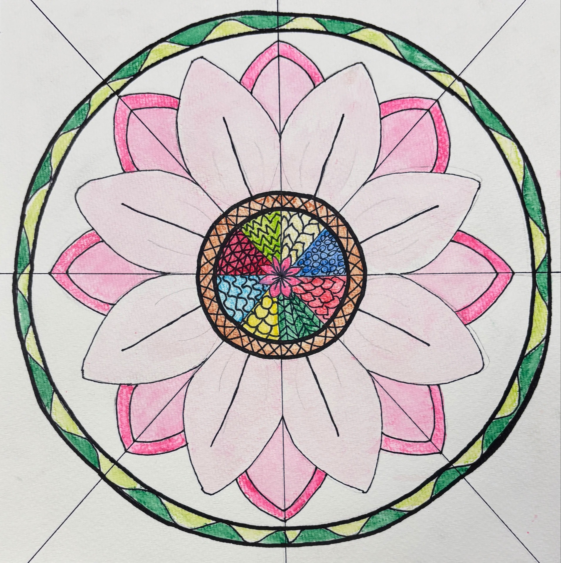 Melayna Massie, Flower of Radiation, 8th grade, Amboy Middle, teacher Klaralyn Gatz