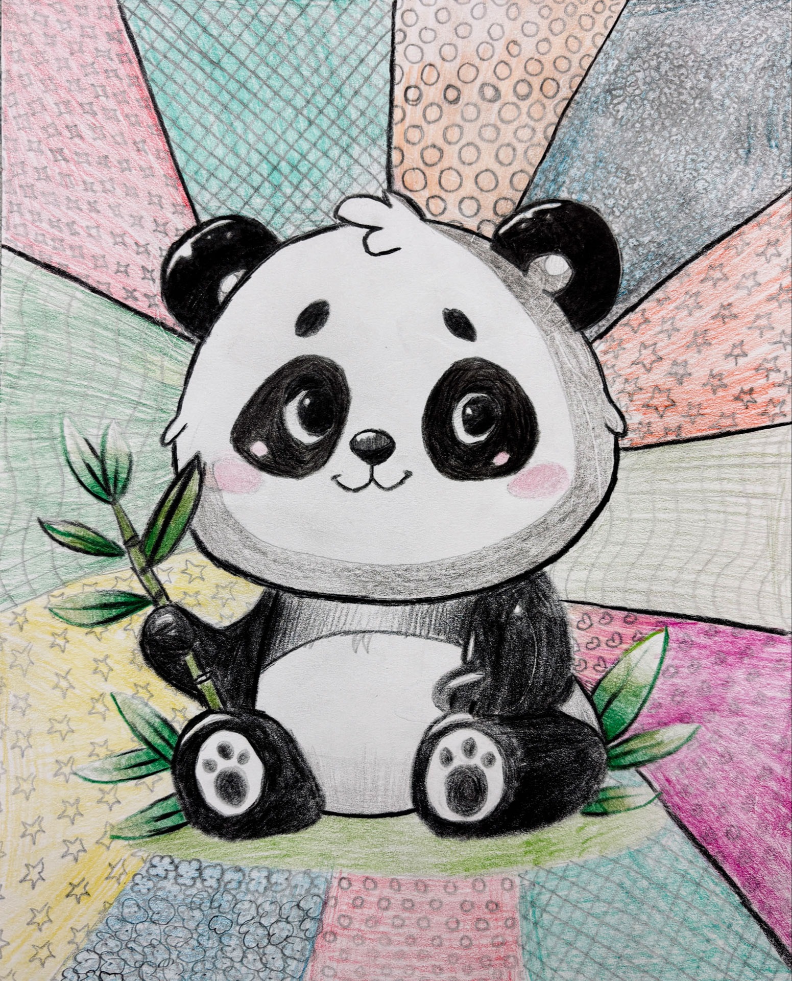 Brooke Stenersen, Panda, 7th grade, Amboy Middle, teacher Klaralyn Gatz