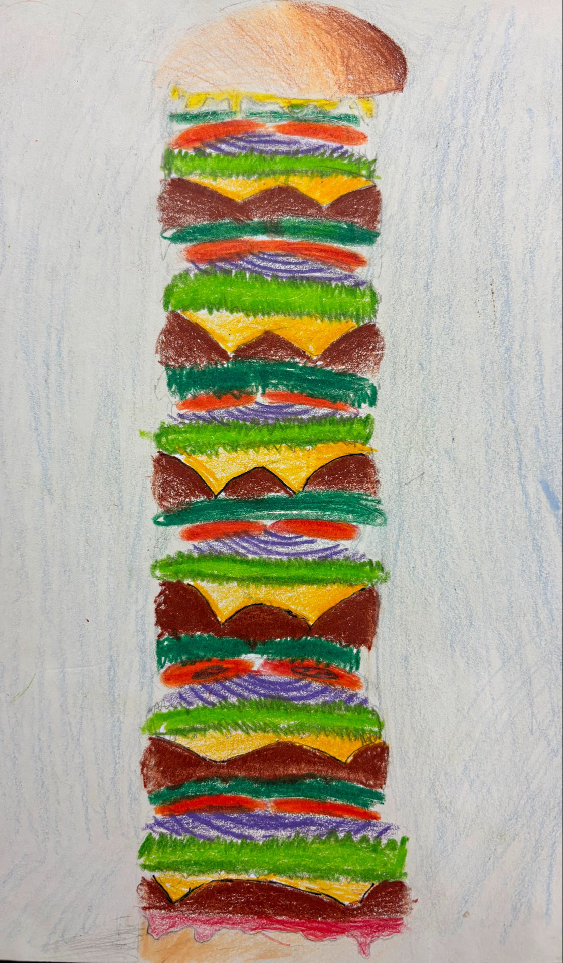 Kailee Pantoja-Garcia, Now That's a Burger!, 5th grade, LMS, teacher Tanya Bachman