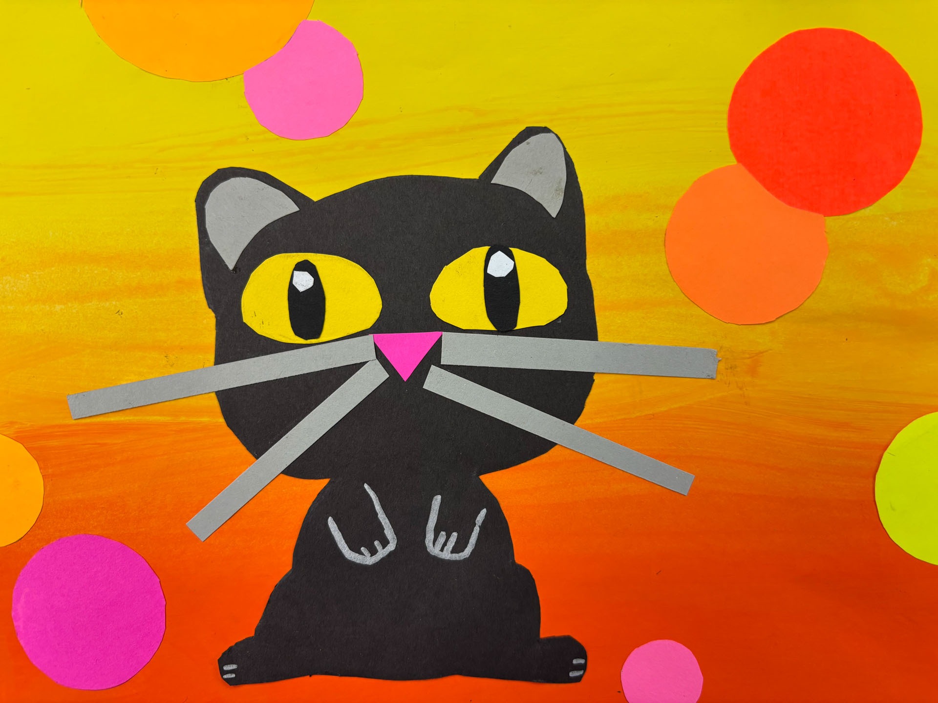 Seneca Toguchi, Lil' Cat...Big Whiskers, 6th grade, LMS, teacher Tanya Bachman