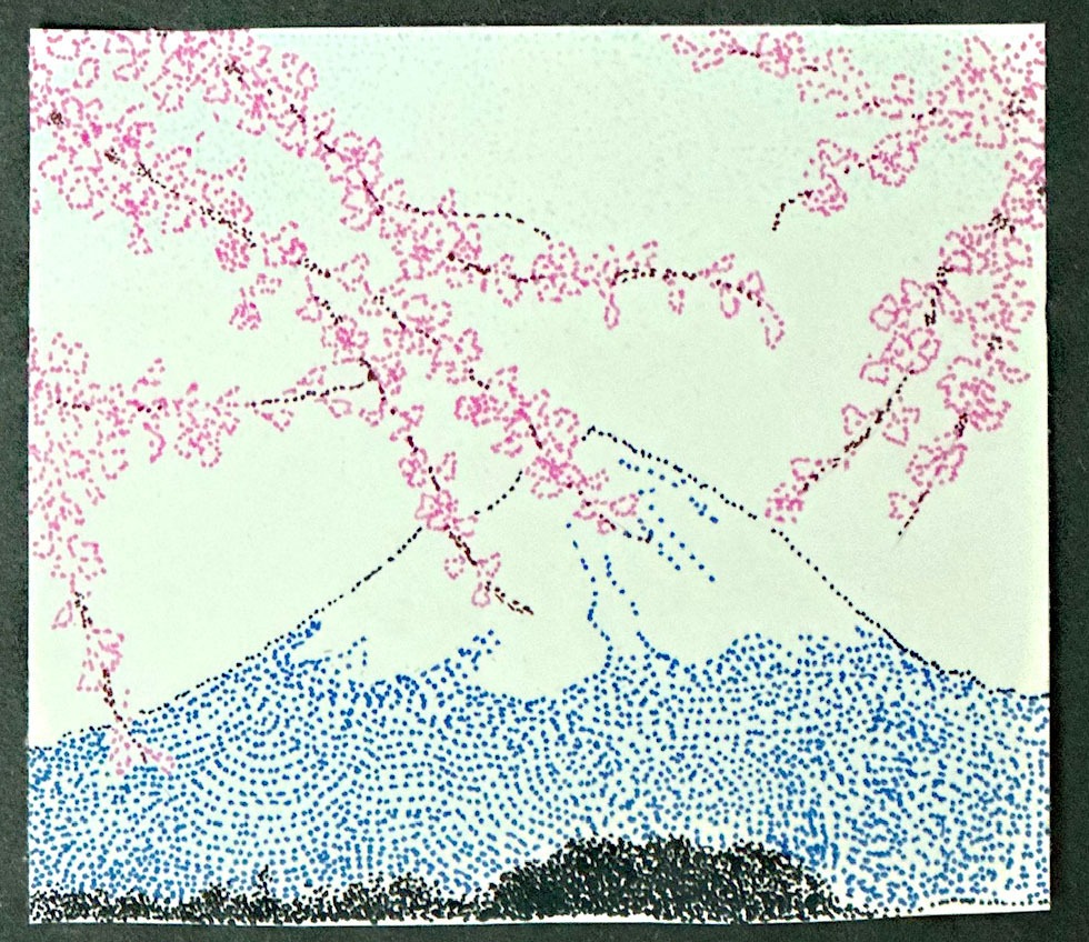 Anastasia Gurnik, Cherry Blossoms, 12th grade, Summit View High School, teacher Kristy Vinyard