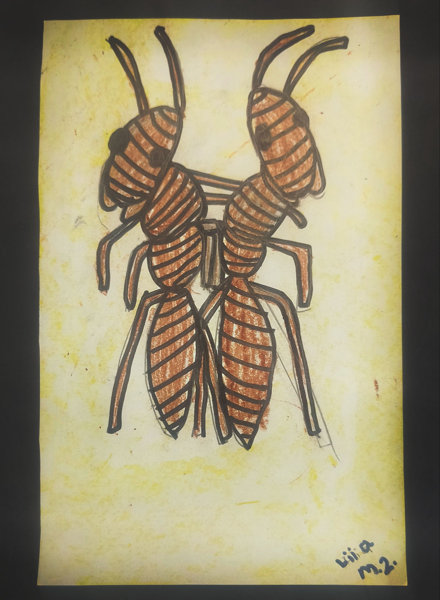 Liia Voloshchuk, Two Bad Ants, 2nd grade, DBP, teacher Cheryl Nelson