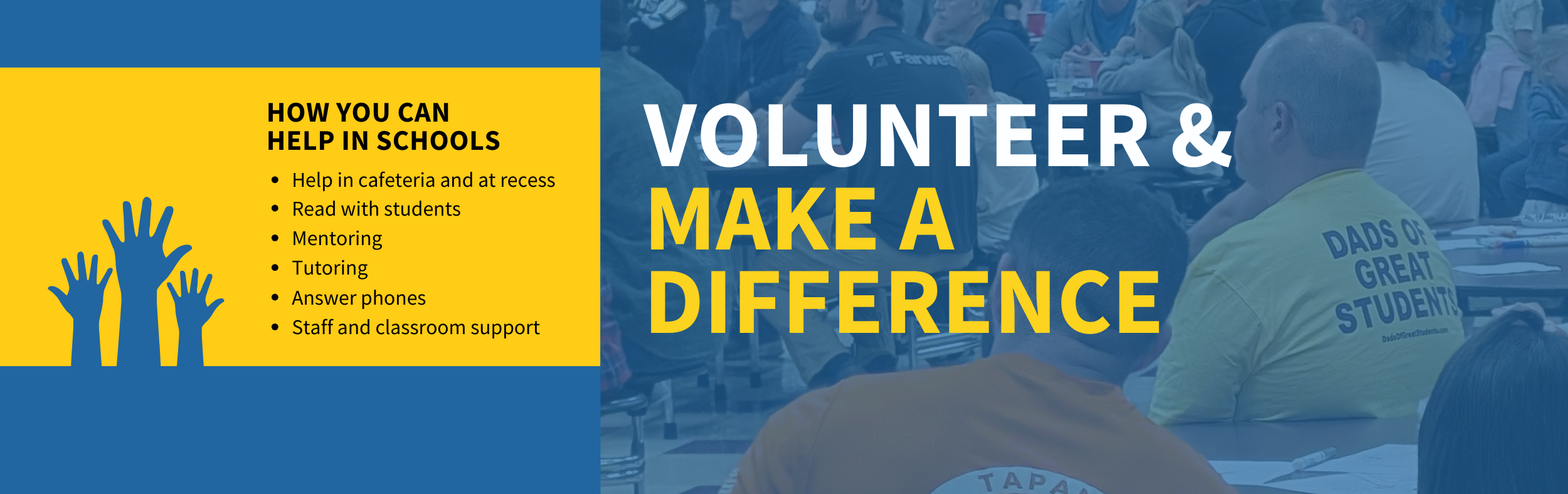 volunteer today