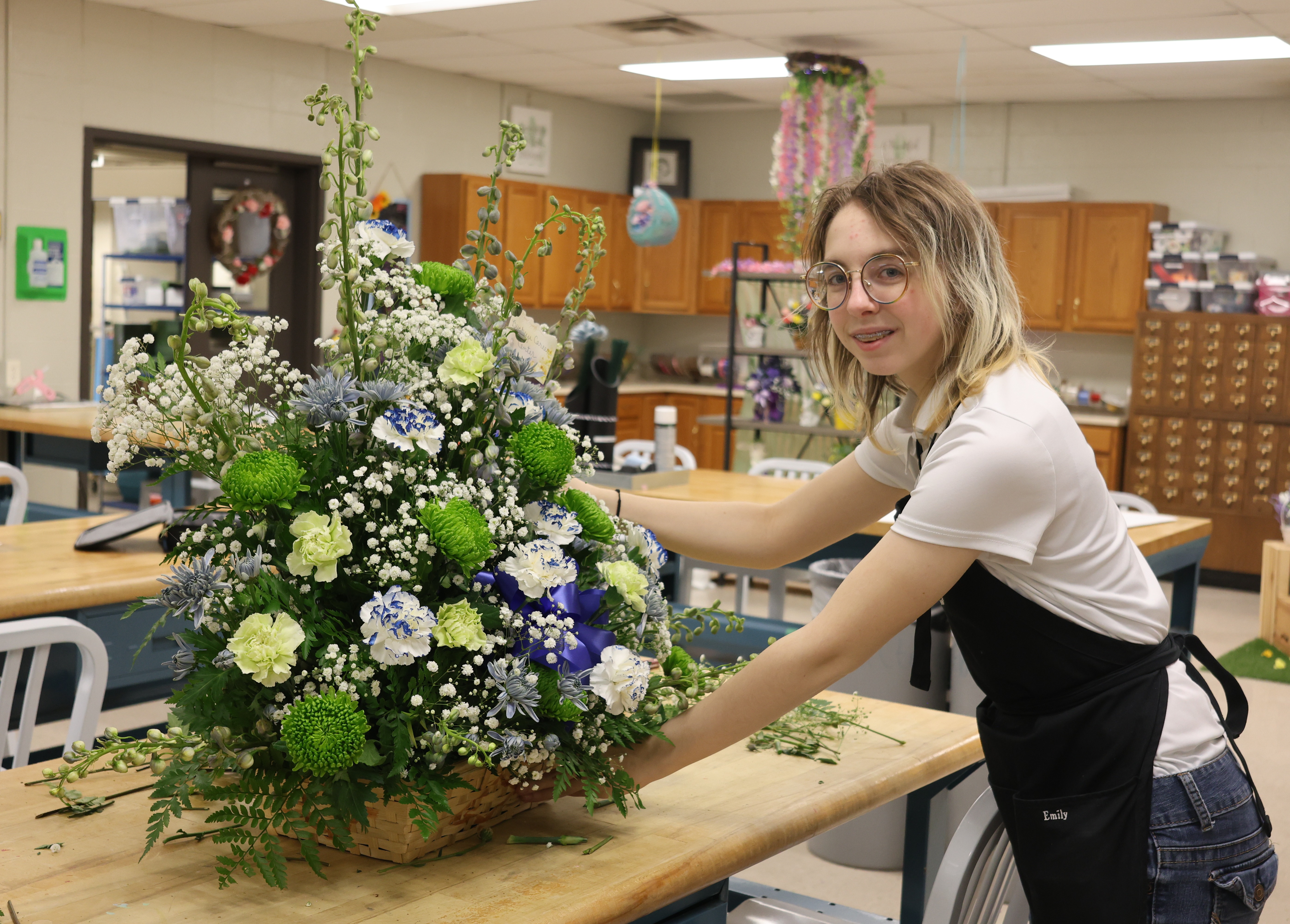 Floral student