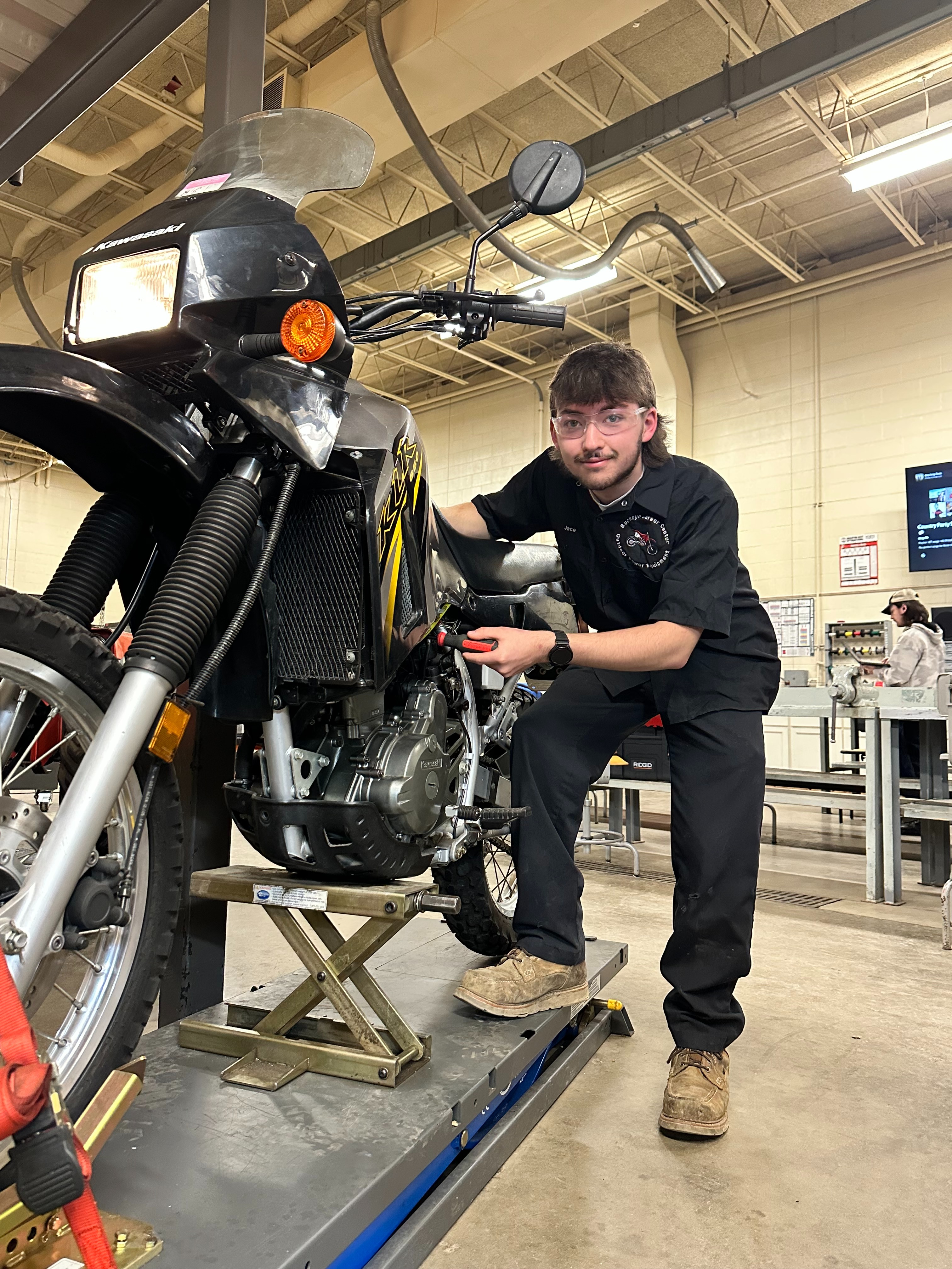 outdoor power equipment tech. student