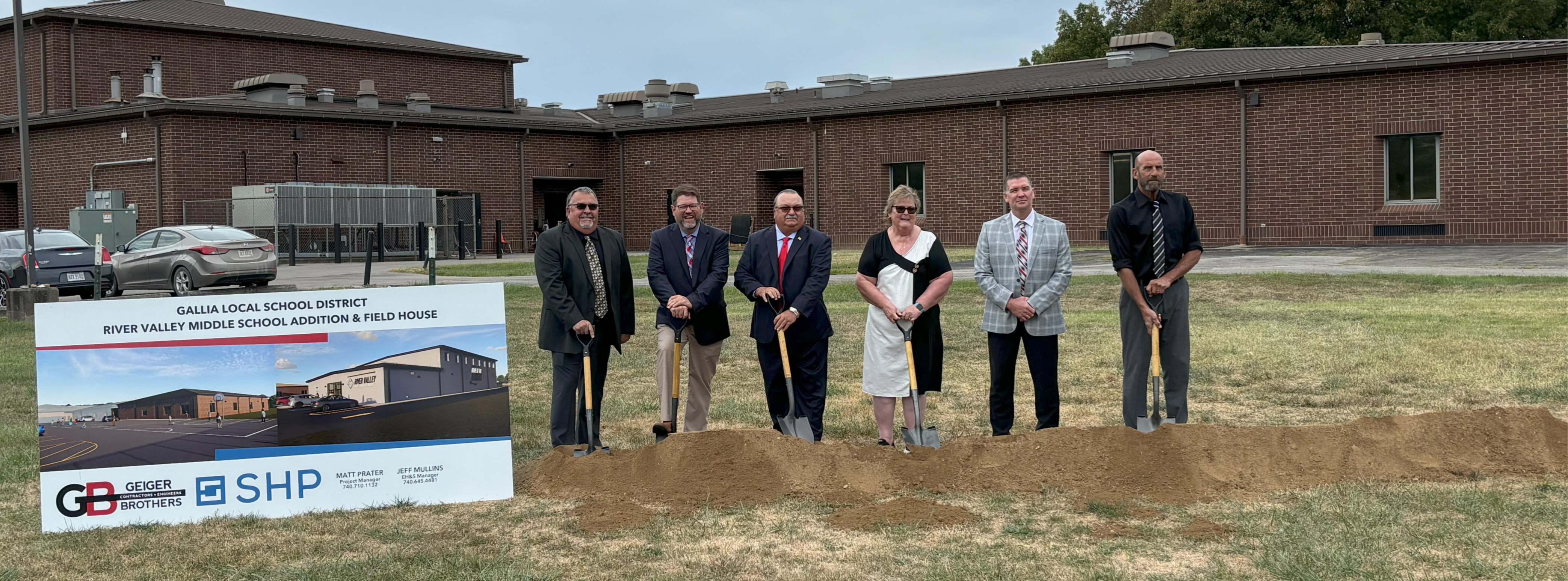 RVMS Addition and Fieldhouse Ground Breaking