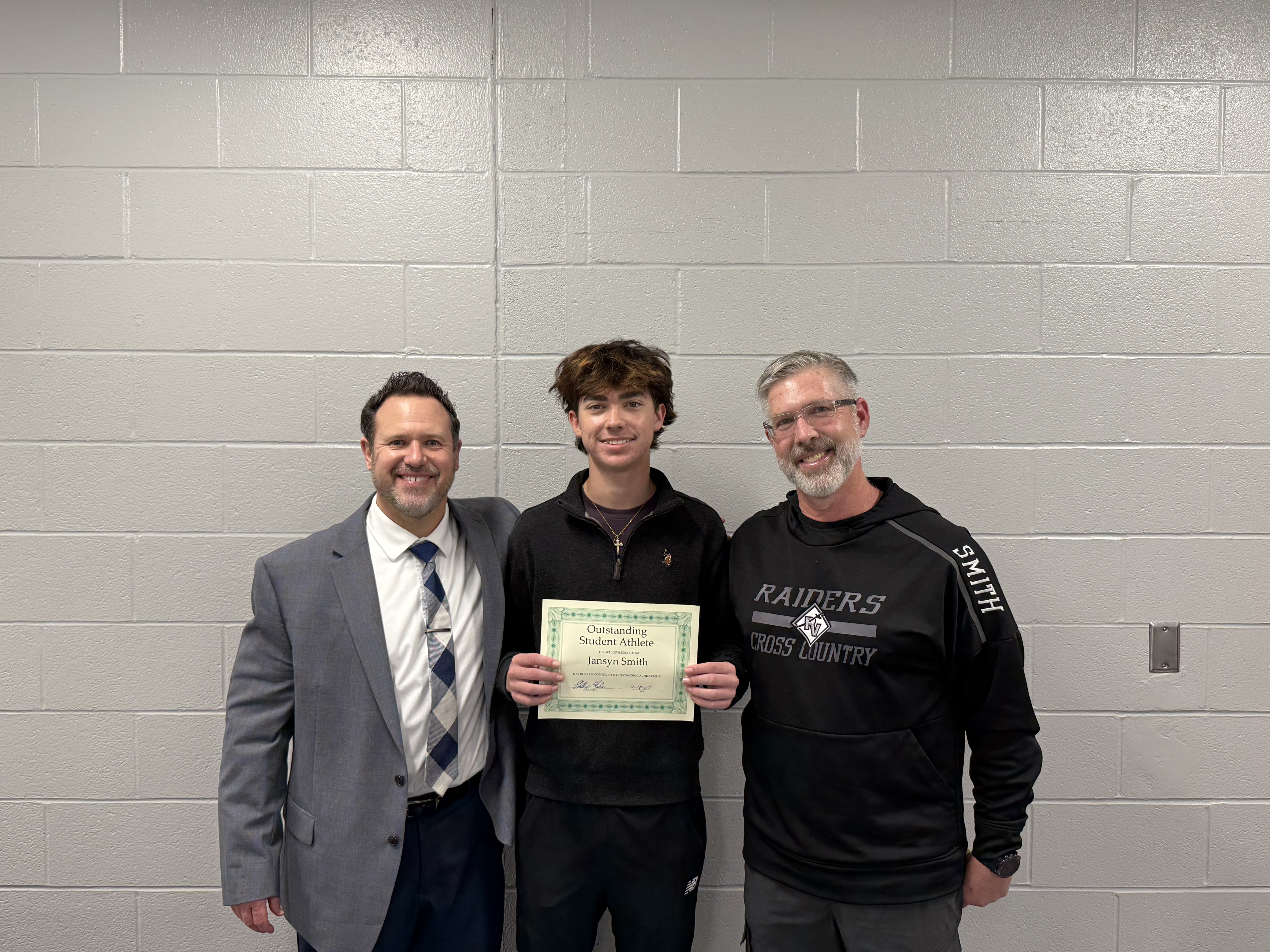 Students Receiving Award