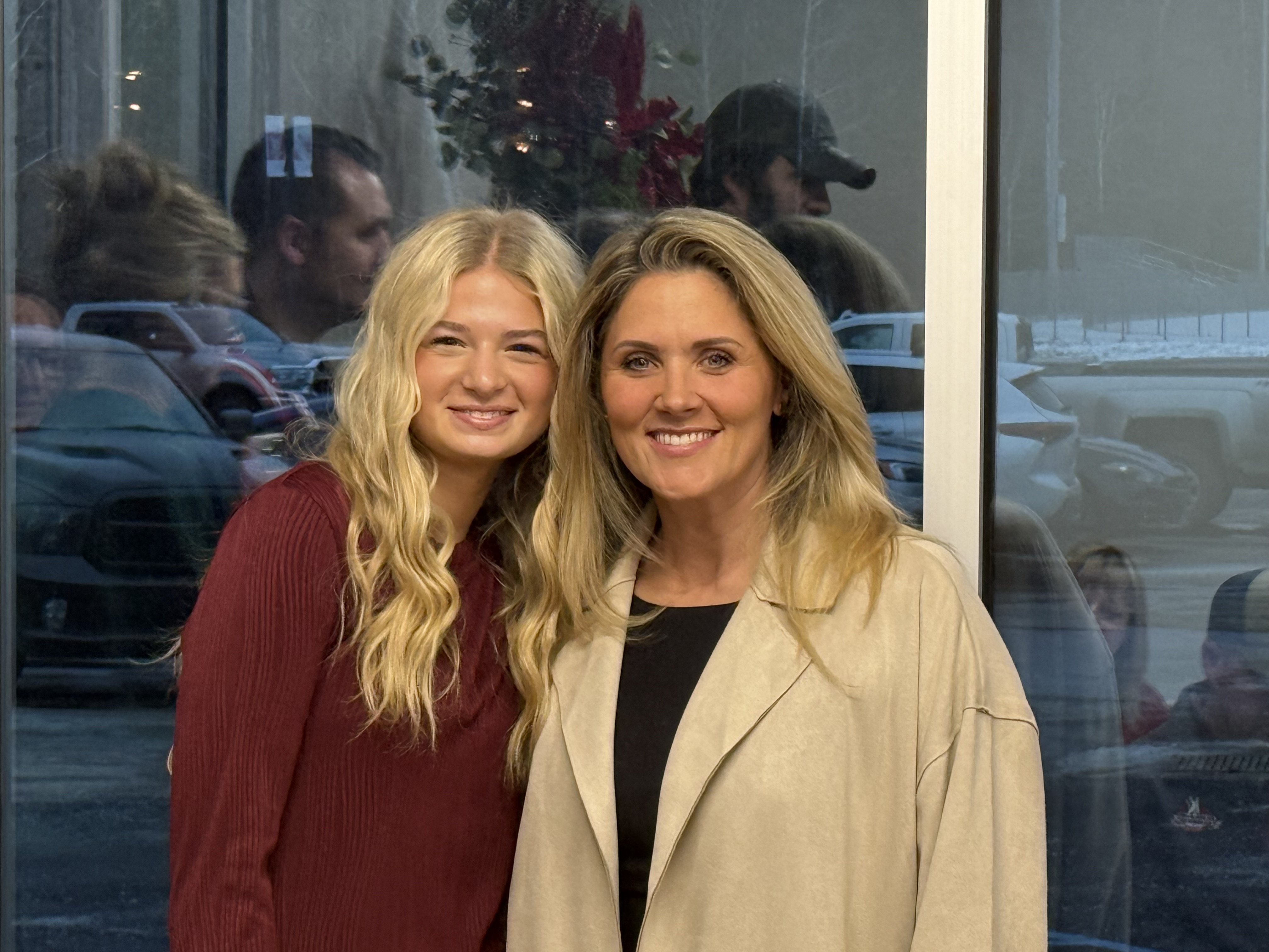 students at board meeting