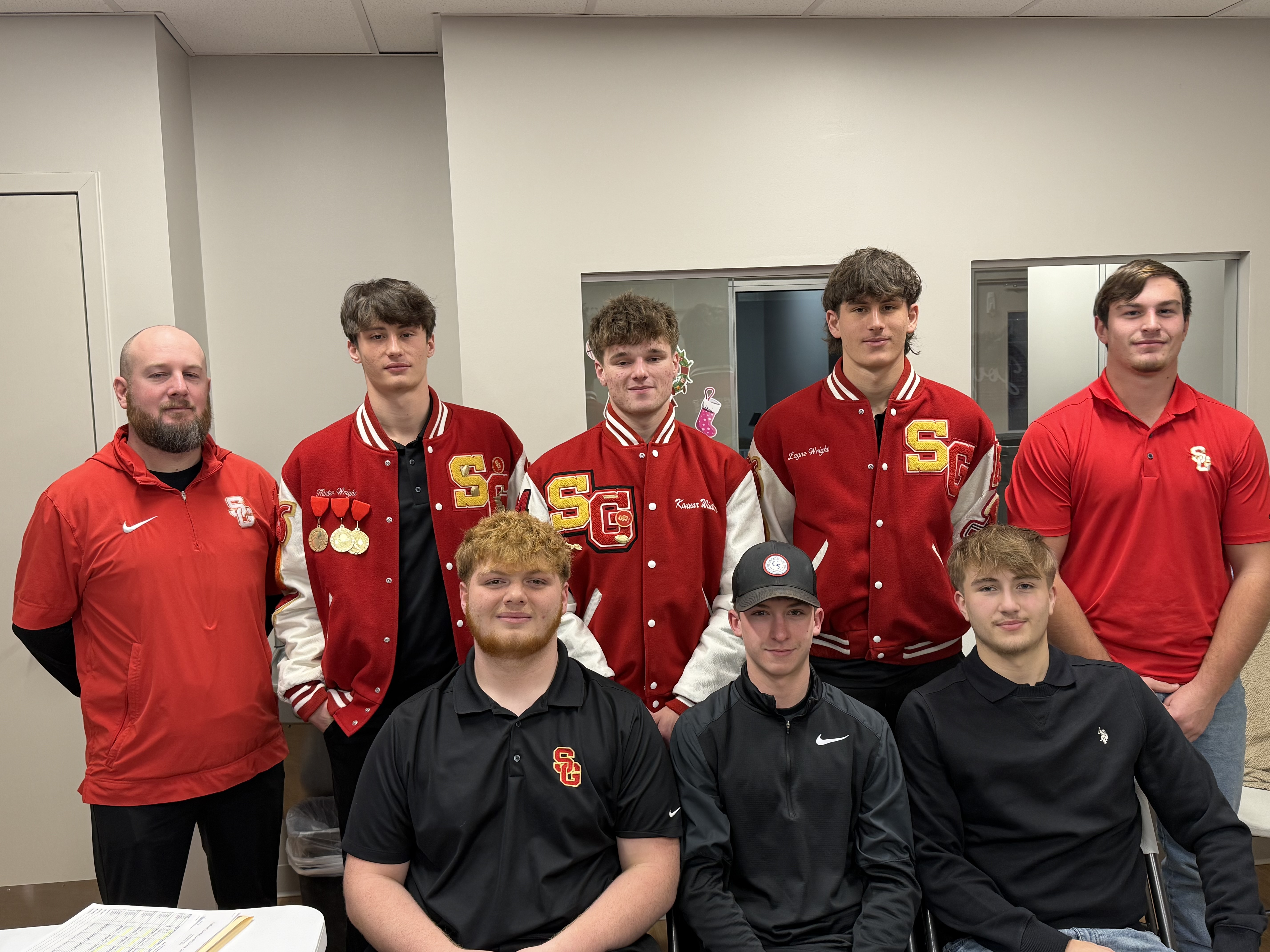 students at board meeting