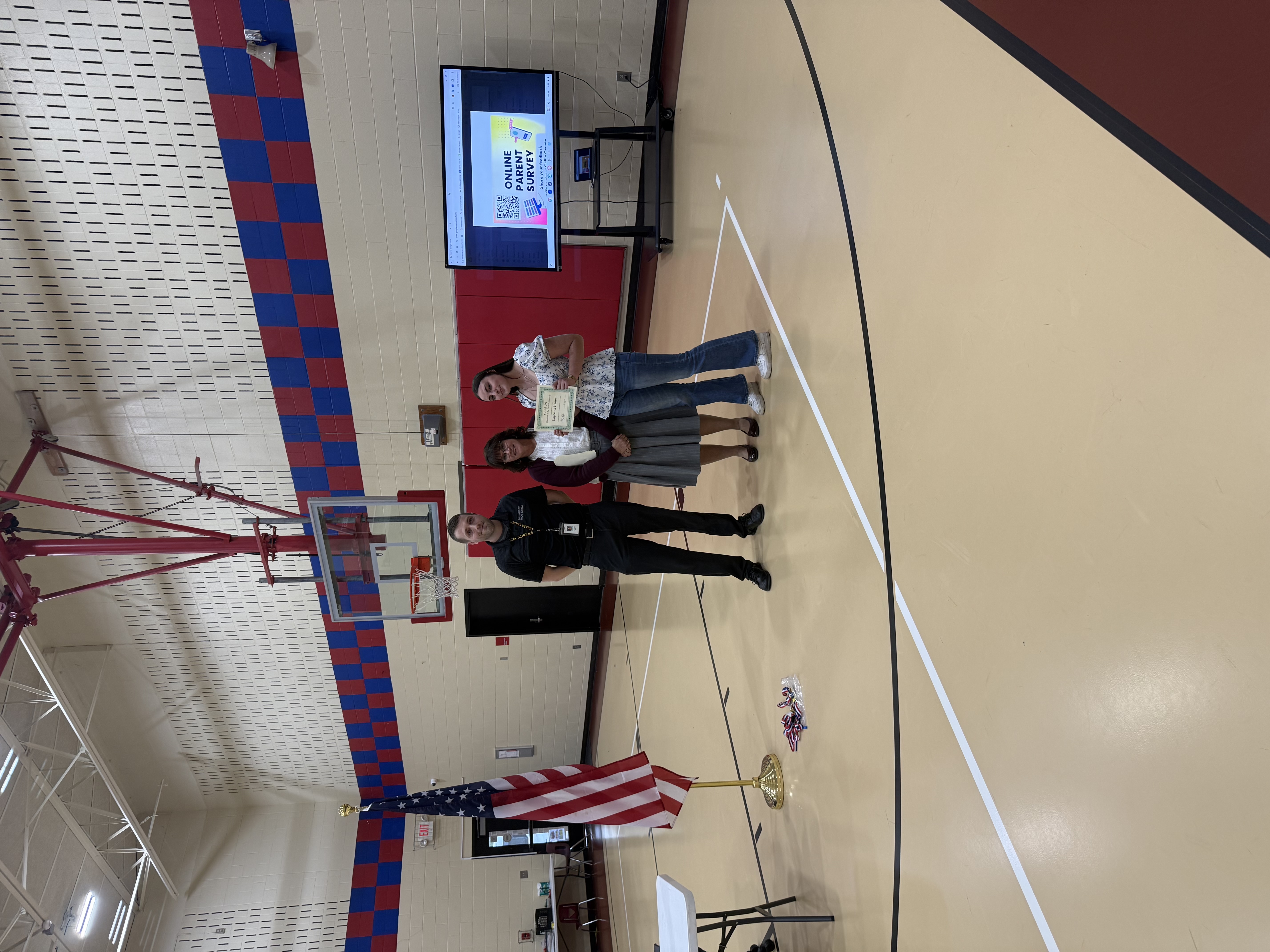 Student Receiving an Award