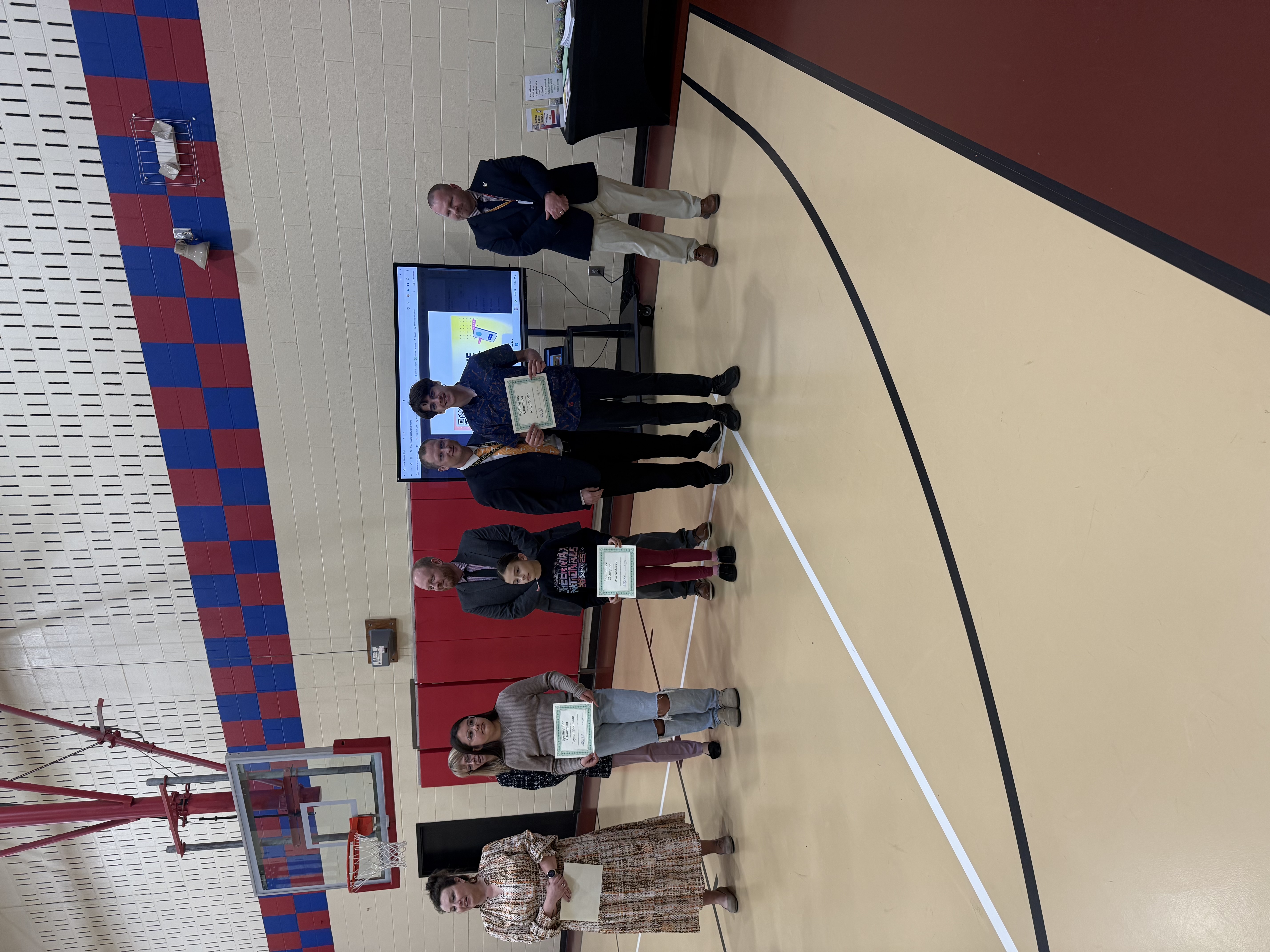 Student Receiving an Award