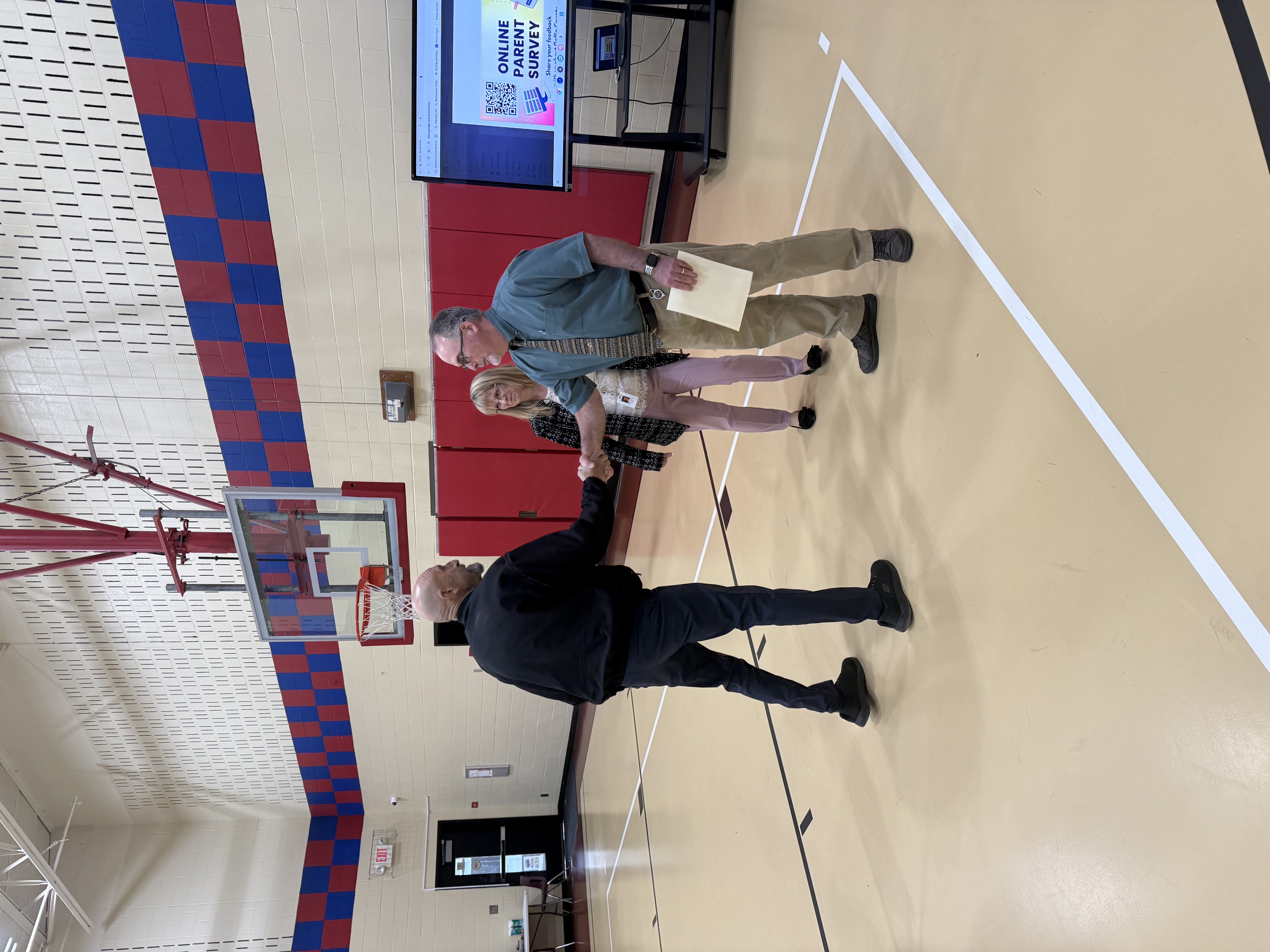 Student Receiving an Award