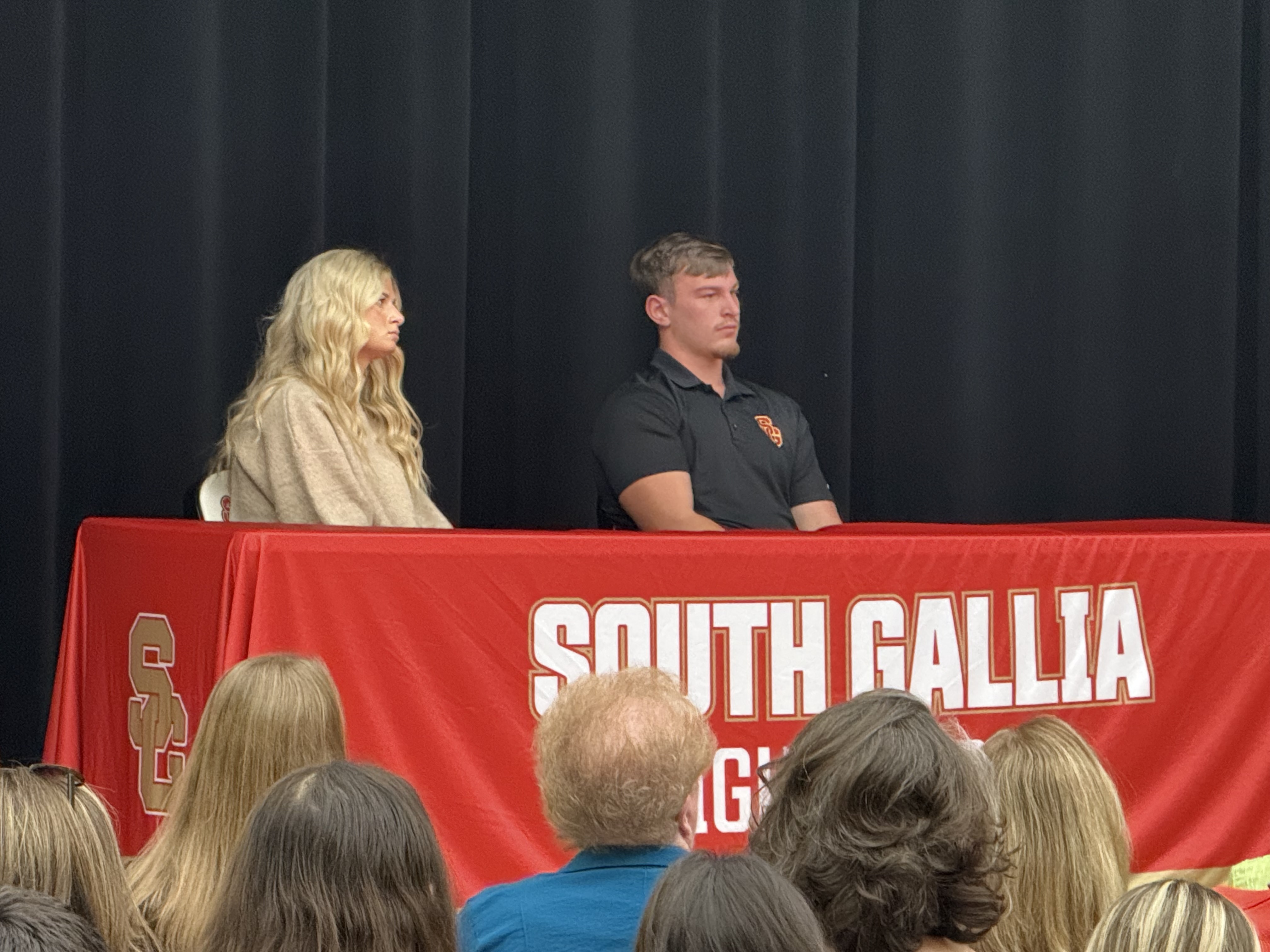 Students at a Confrence