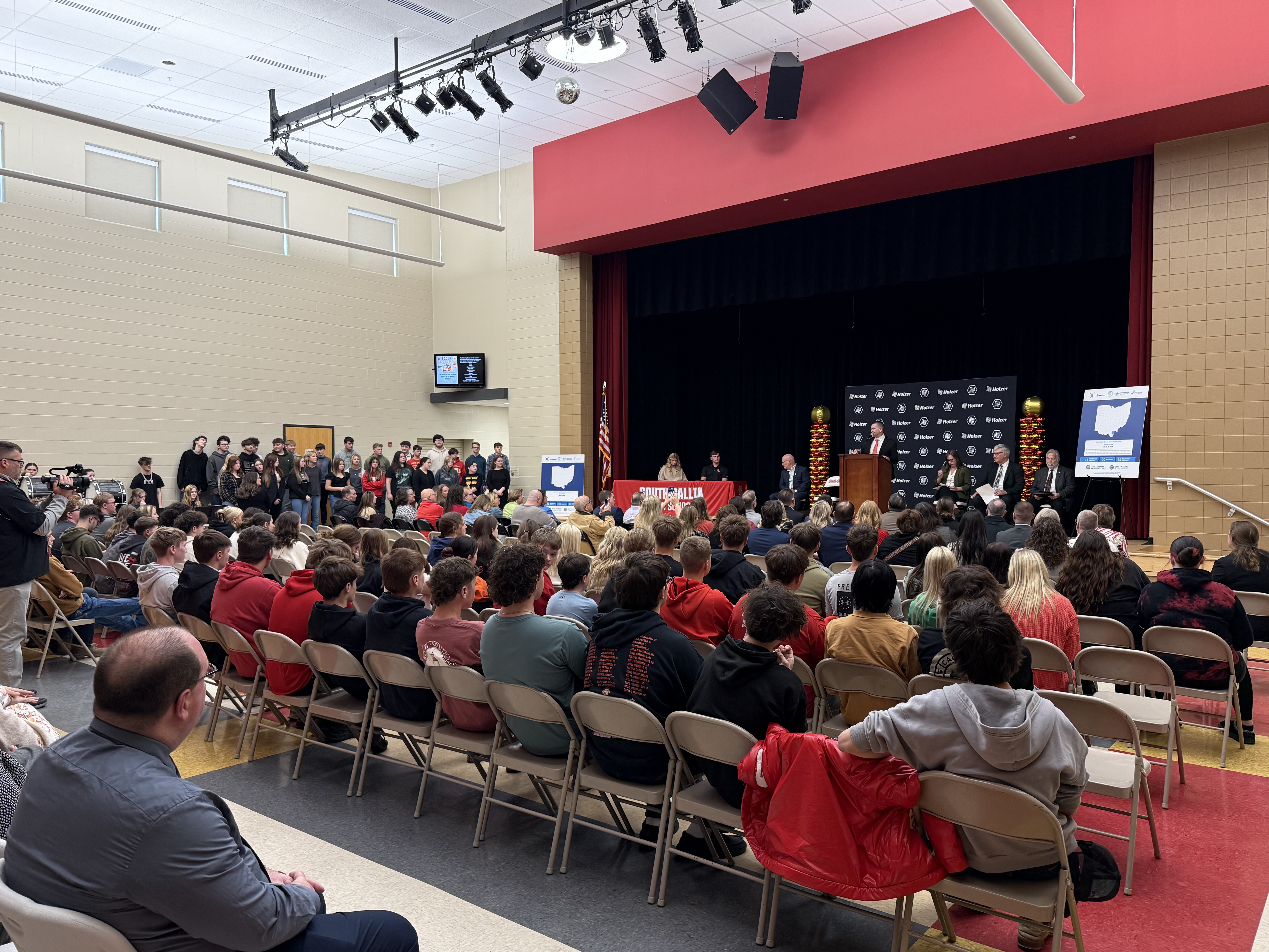 Conference at a School