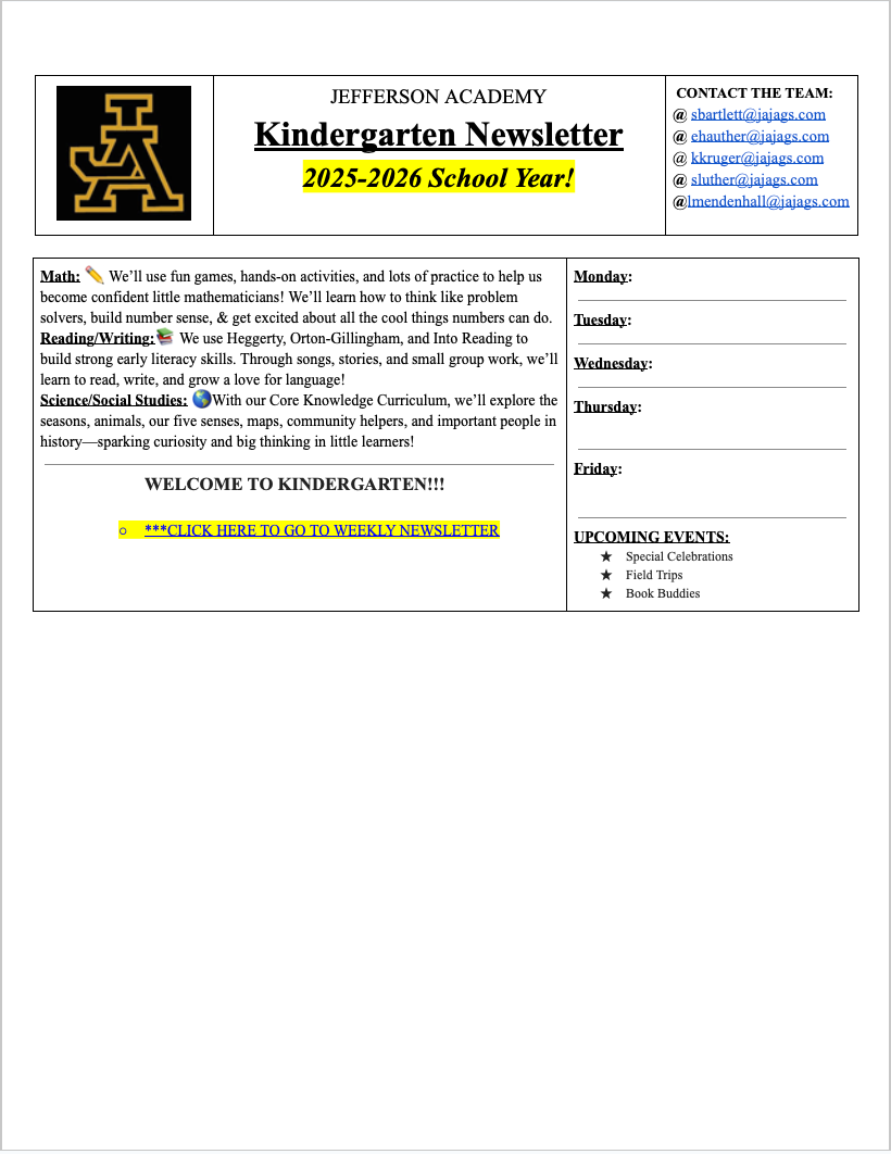 Newsletters