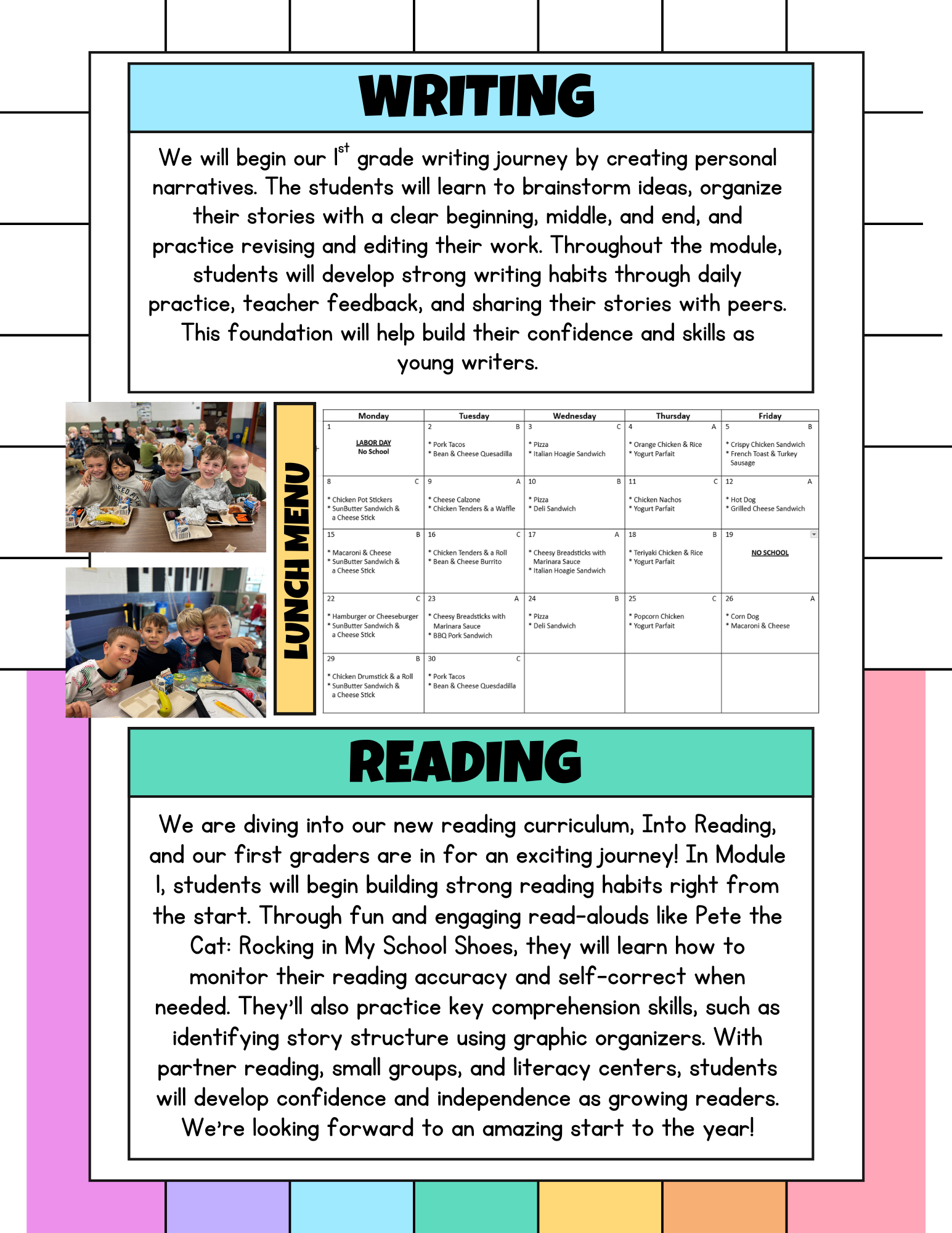 September Newsletter Back