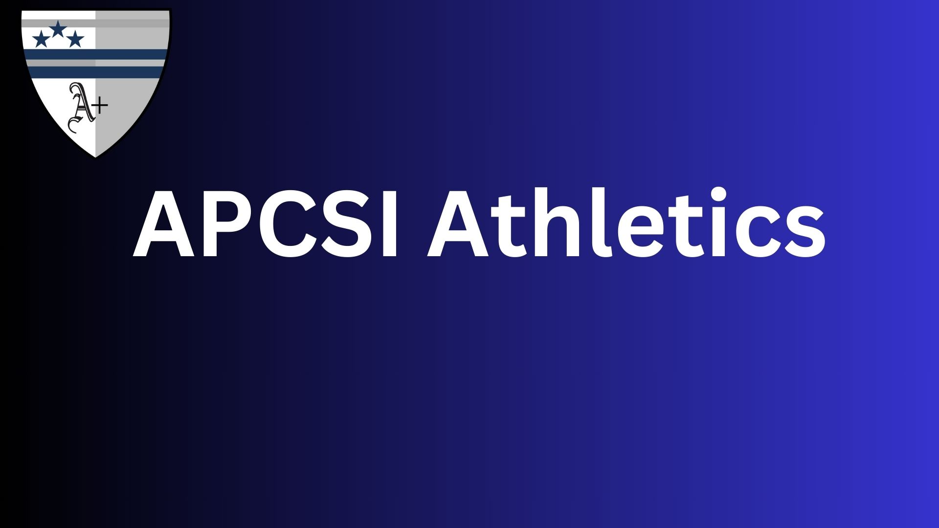 APCSI ATHLETICS