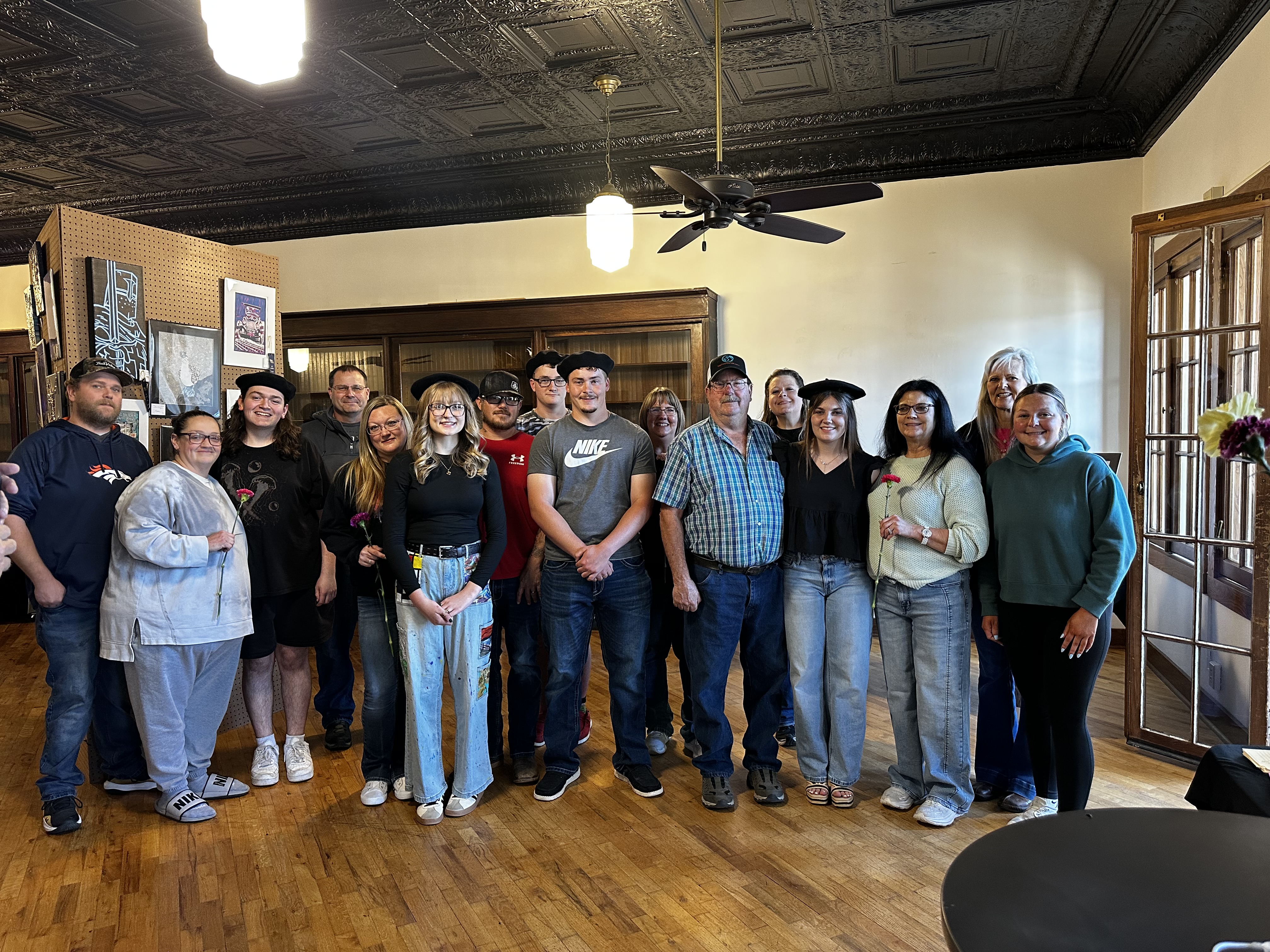 Seniors honoring their parents