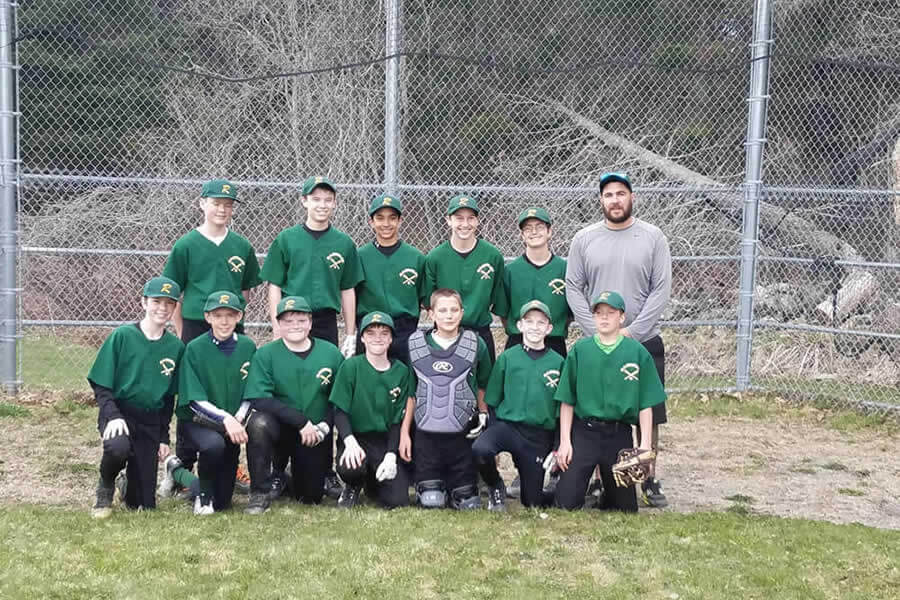 Middle School Baseball Team