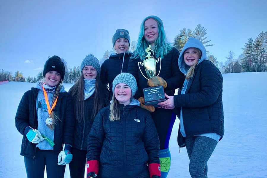 High School Girls Ski Team