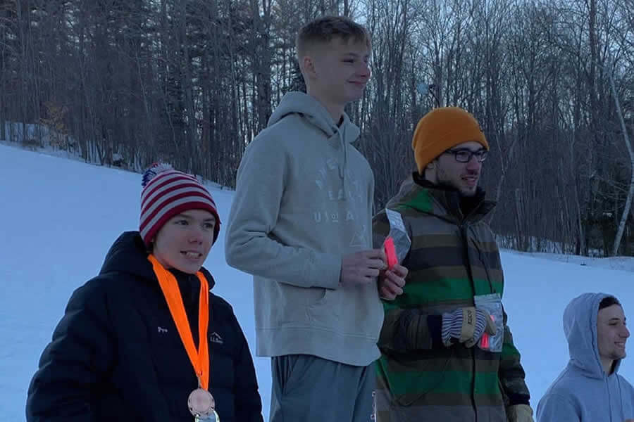 High School Boys Ski Team.