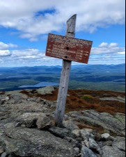 A directional sign