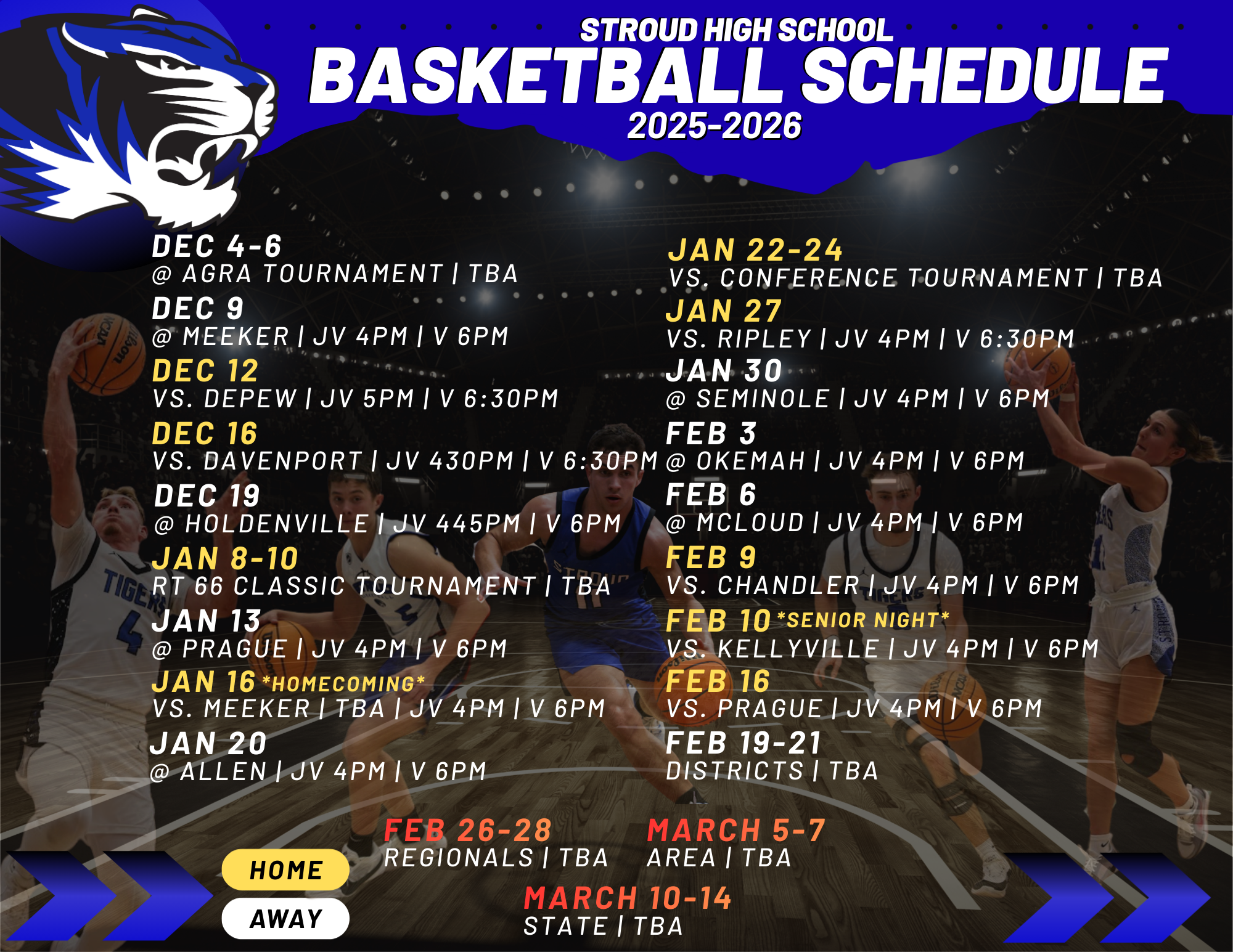 Bball Schedule