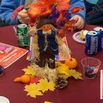 halloween decoration on the table