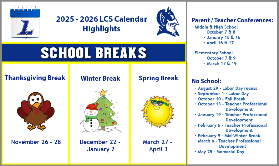 Calendar Highlights