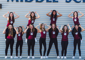 dance team photoshoot