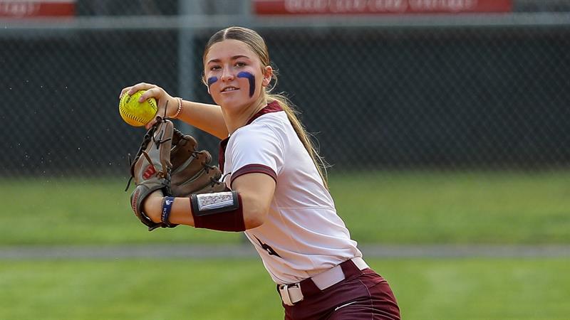 Softball player