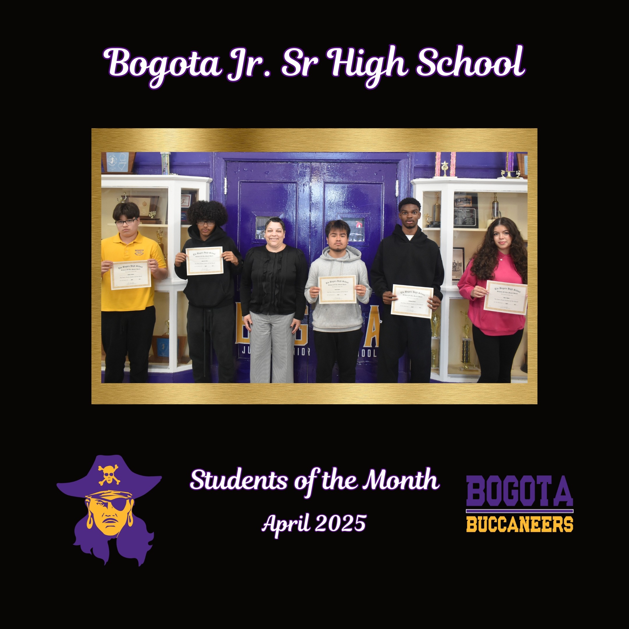 Student of the Month January 2025