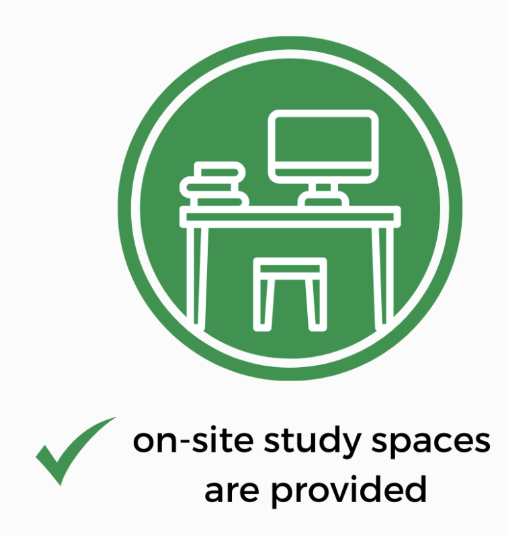 on site study process are provided icon