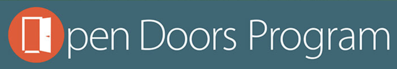 open doors program banner