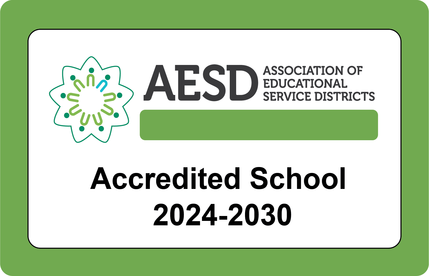 AESD Accredited School 2024-2030