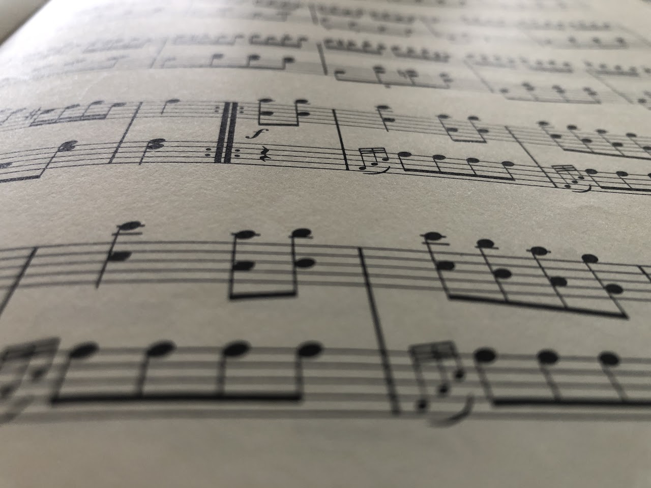 Mozart's Alla Turca music sheet