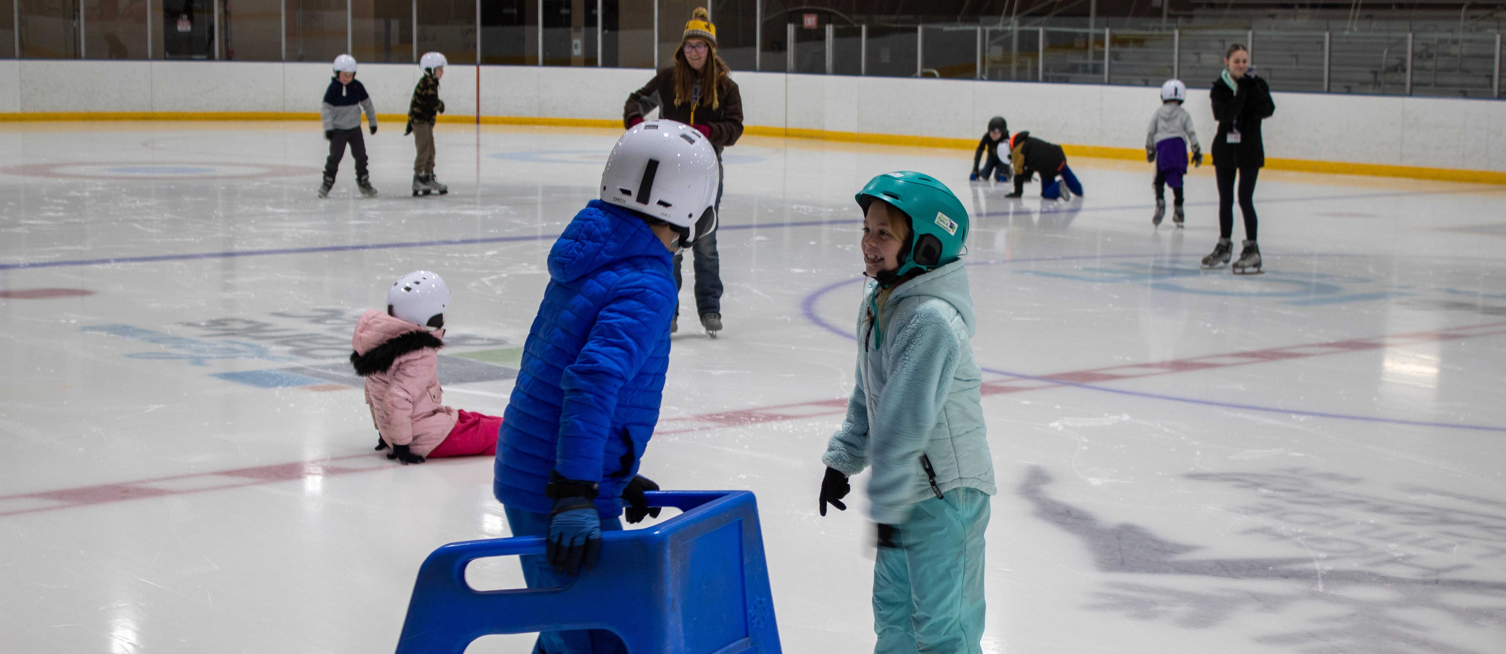 Linford Students Ice Skating