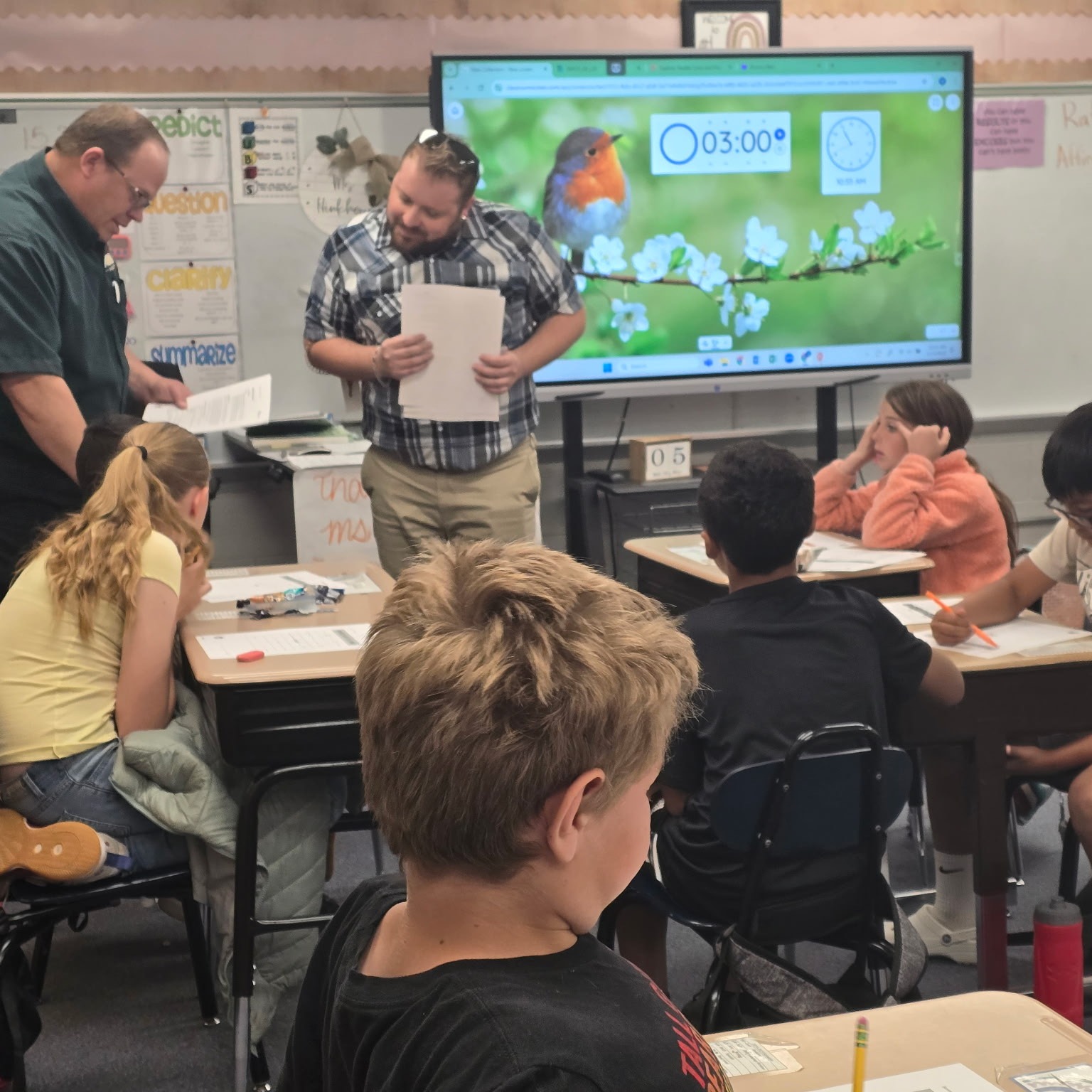 Bankers coming to teach students about banking accounts