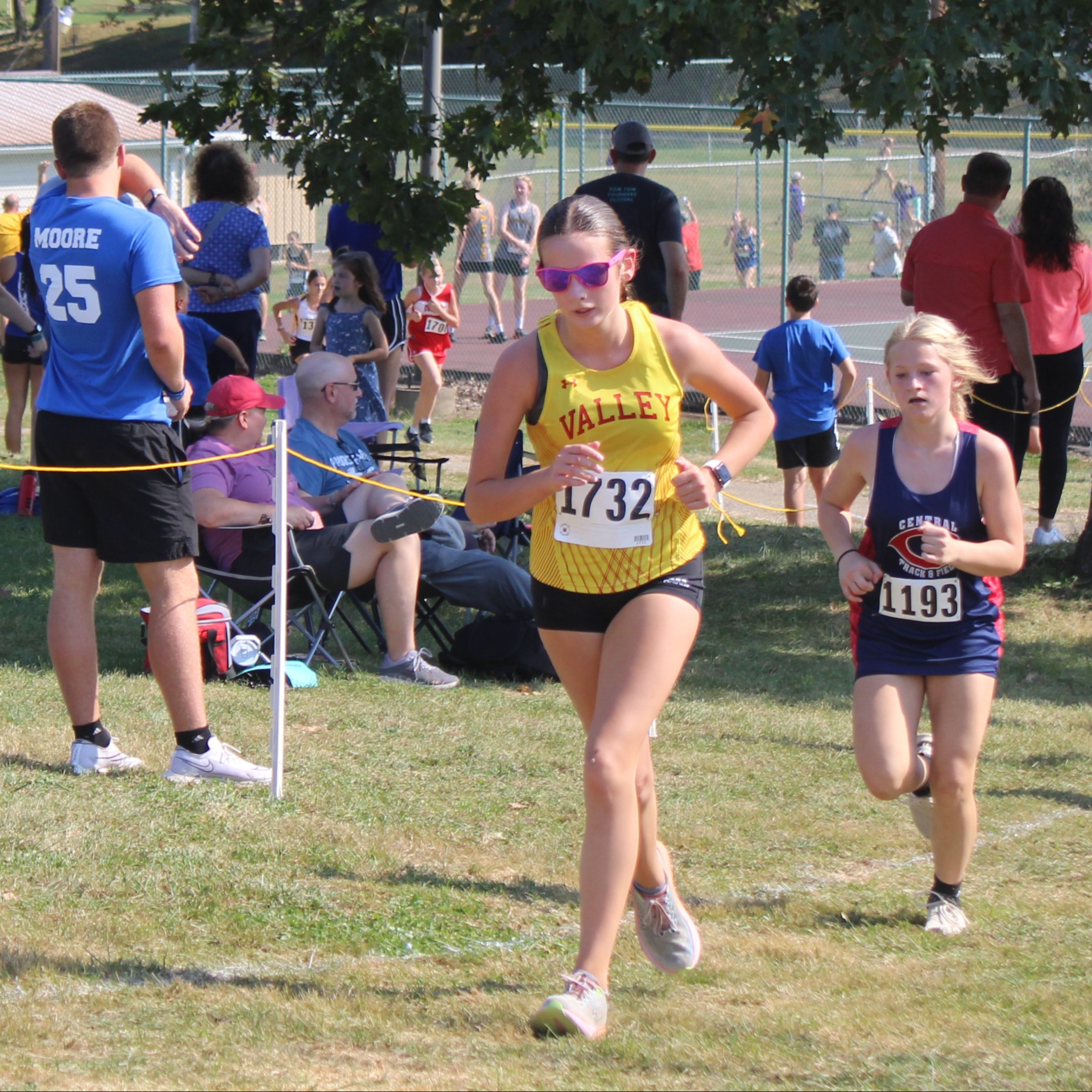 Cross Country Student running