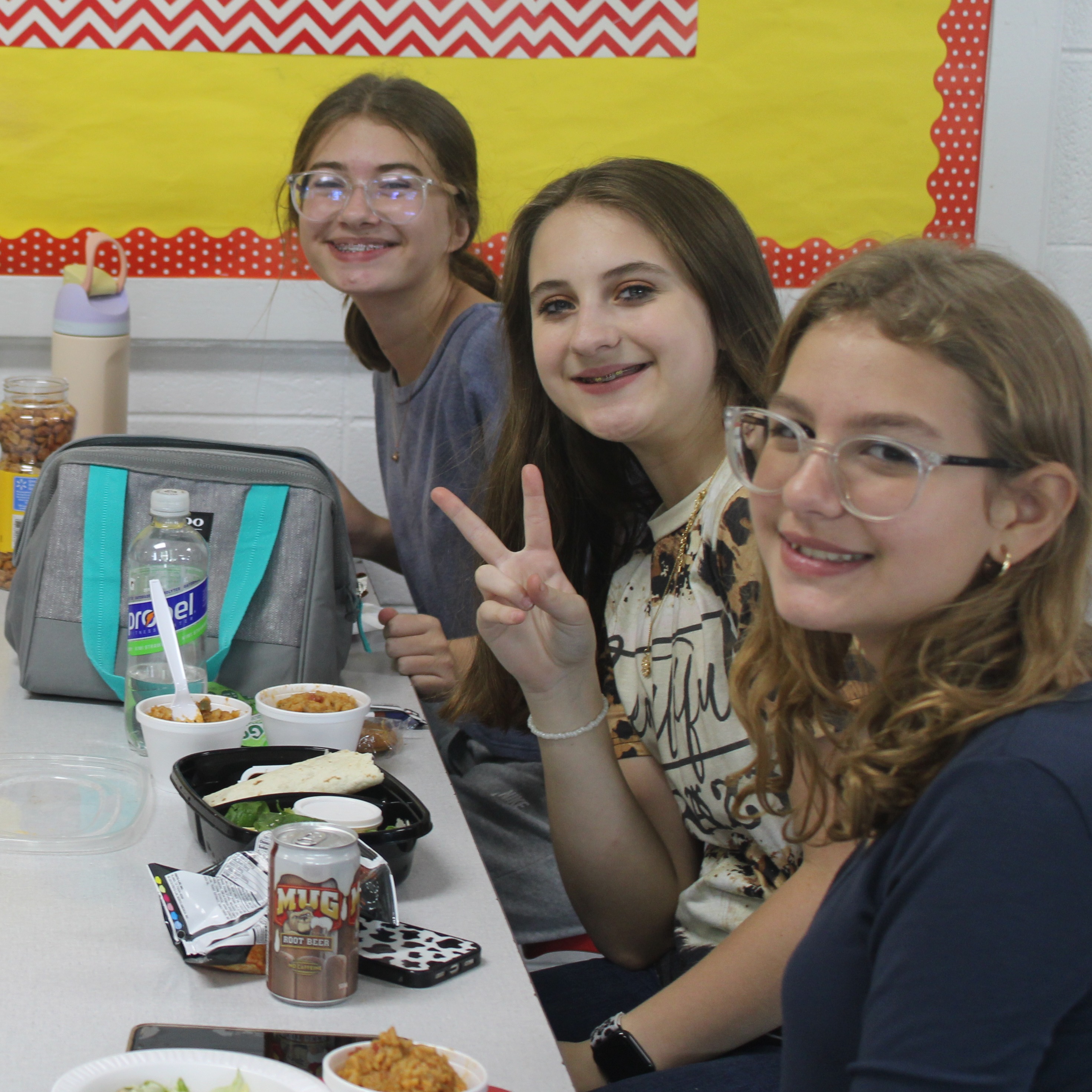 Students at Lunch