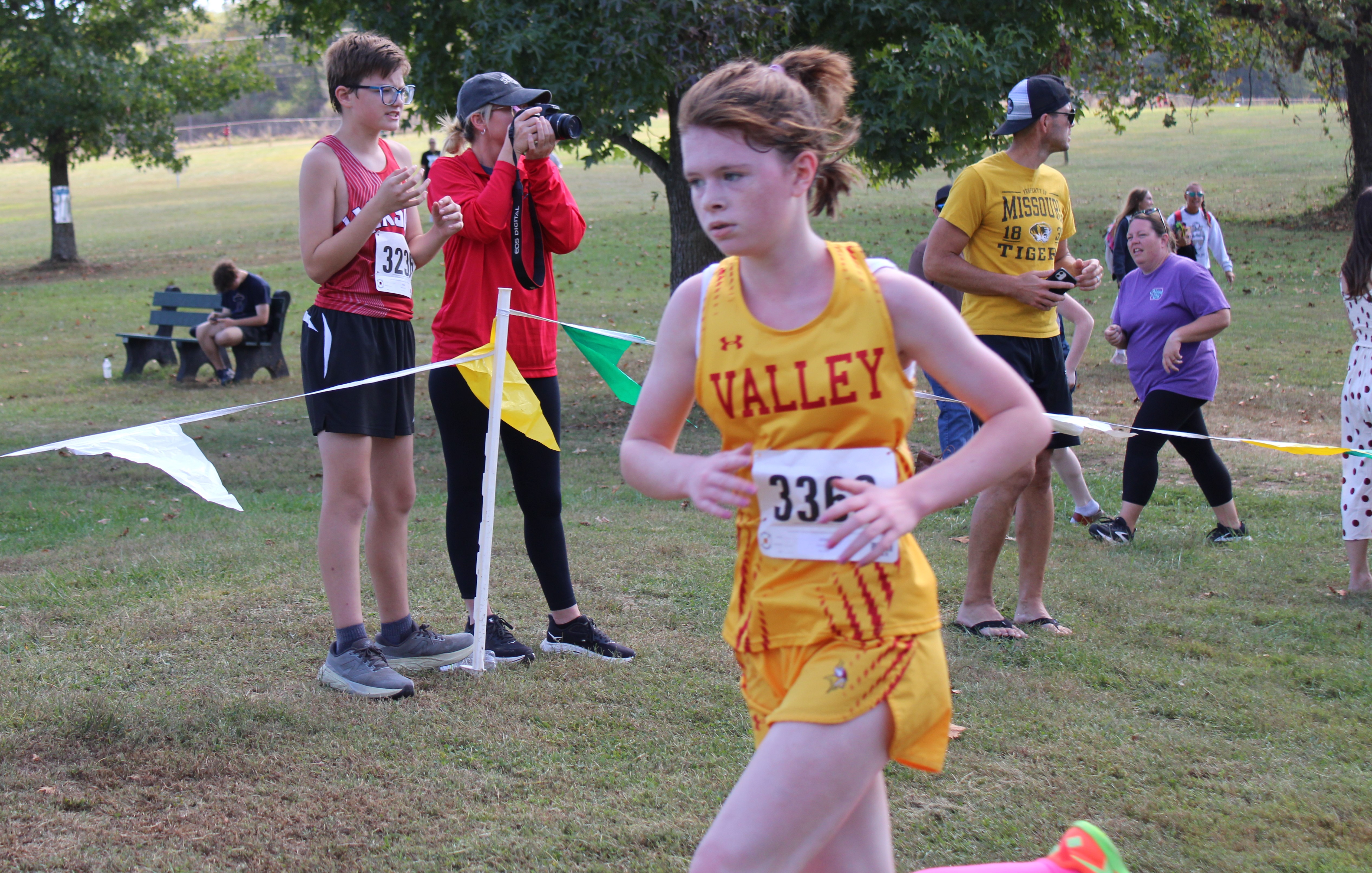 Cross country runner