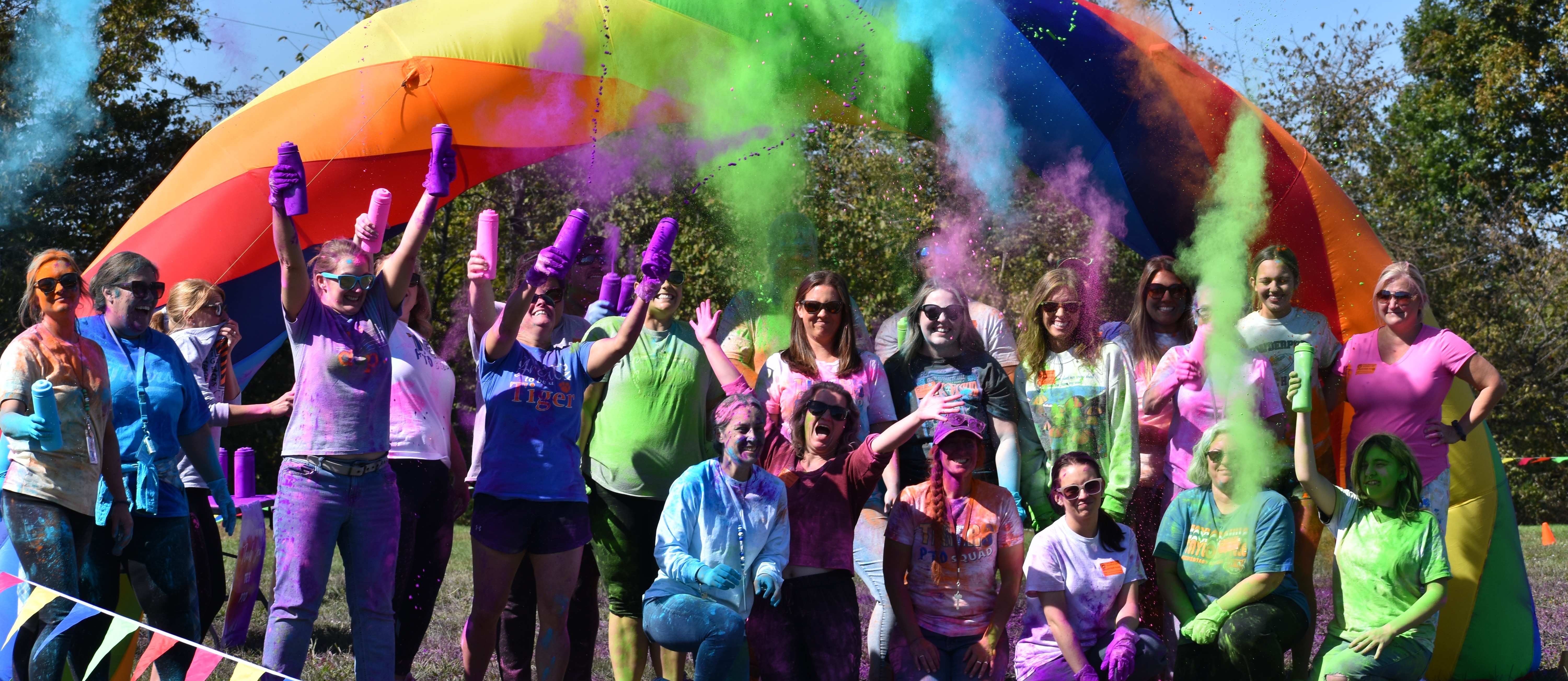 Color Run Staff Picture 