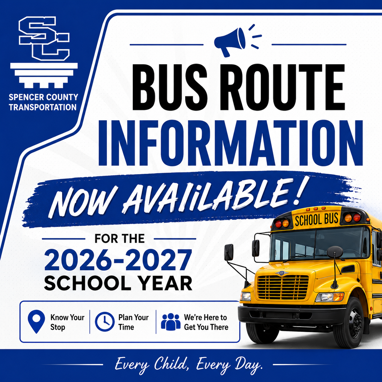 Bus Routes Available