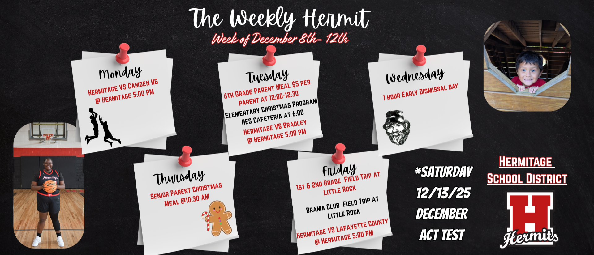 Weekly Hermit December 8th-12th