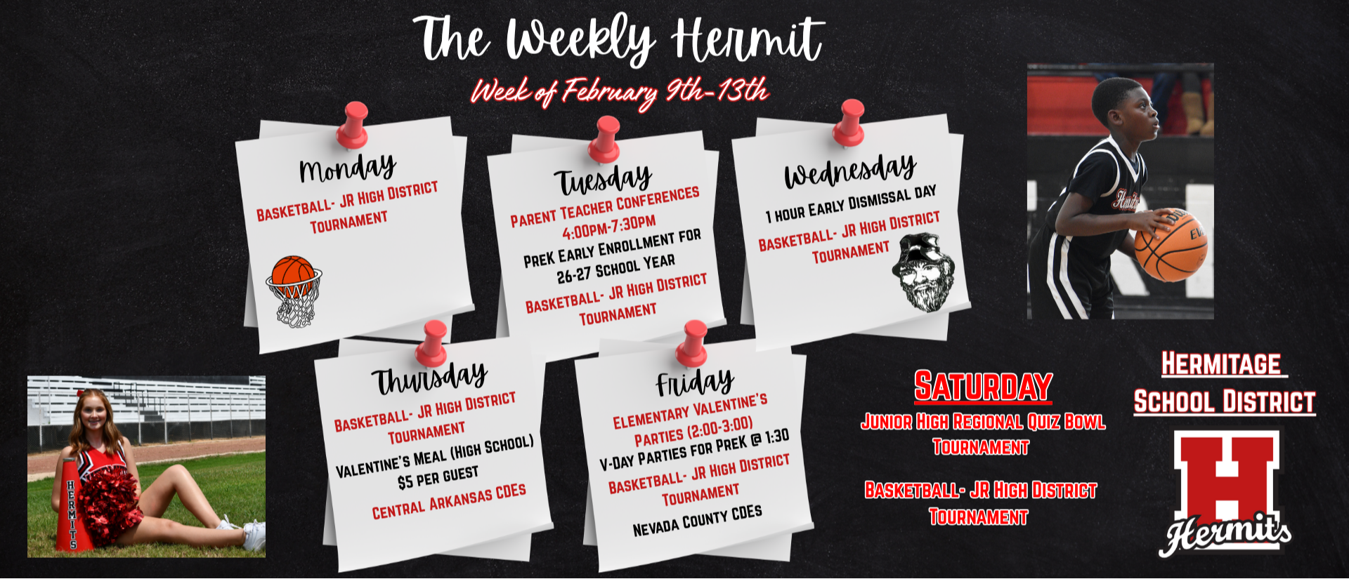 Weekly Hermit February 9th-13th