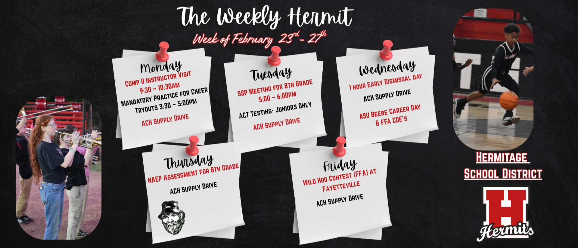 Weekly Hermit 2/23-2/27