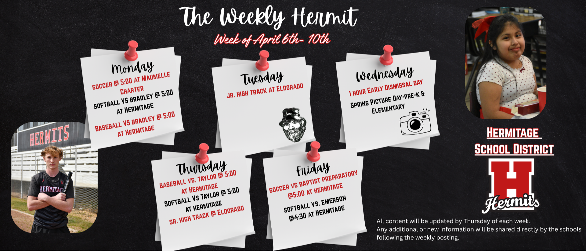 Weekly Hermit 4/6/26-4/10/26