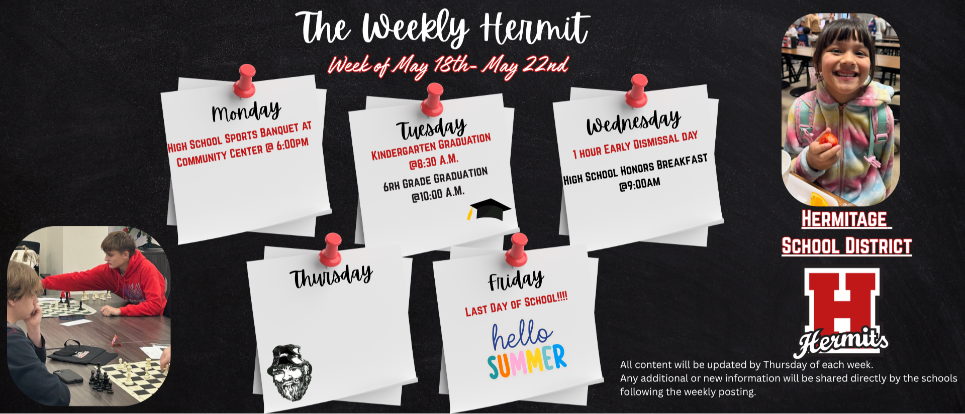 Weekly Hermit 5/18-5/22