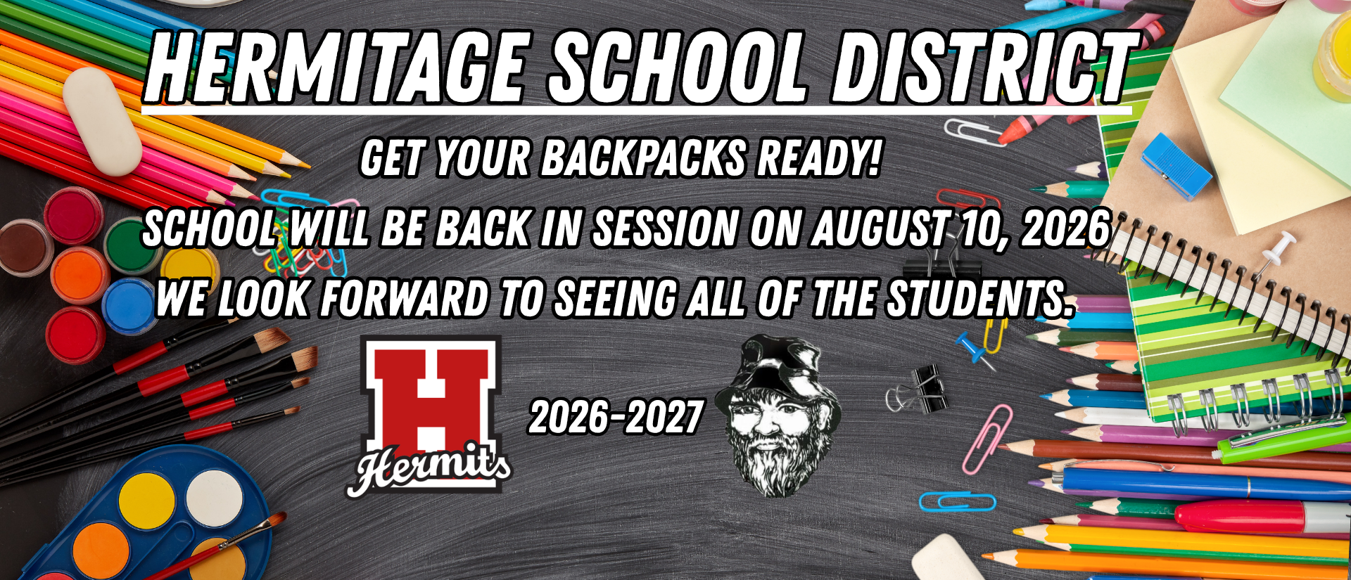 Hermitage First Day of School 26-27
