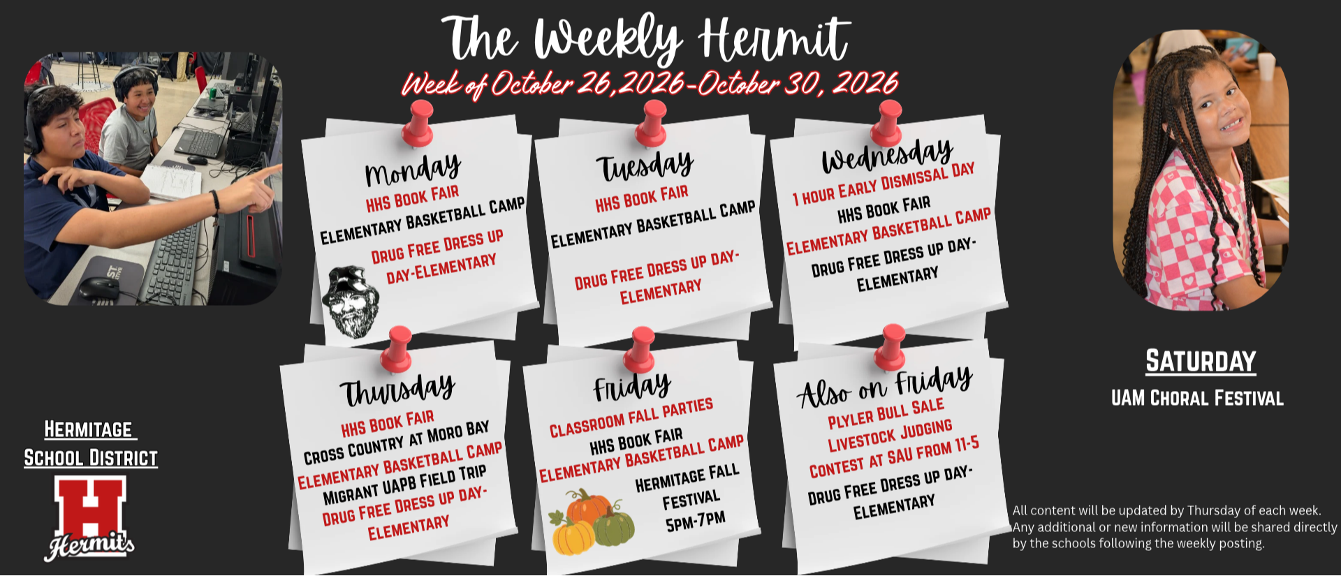 Weekly Hermit 